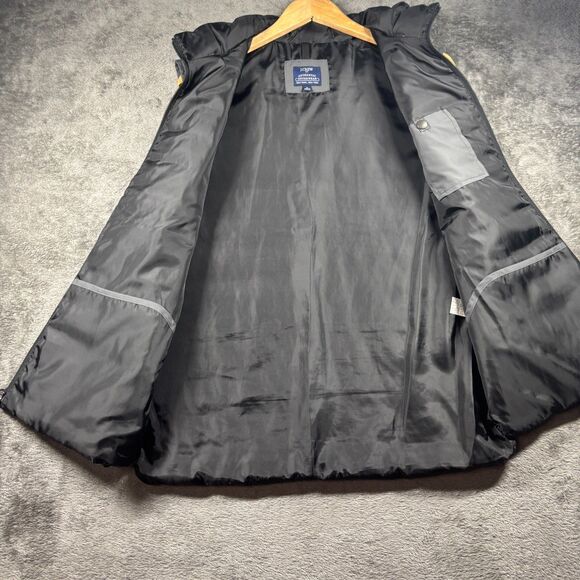 J. Crew Men Down Filled Puffer Vest Full Zip Pockets Gorpcore Preppy Gray Medium - Picture 3 of 9